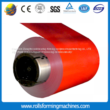 Roofing Trapezoid Steel Panel Roll Forming Machine photo-4