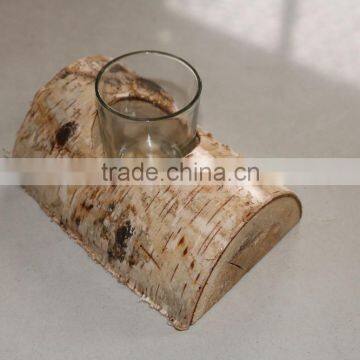 Hand Made Gifts Crafts Home Furnishing Fashion Simple Design Handmade Wooden candlestick