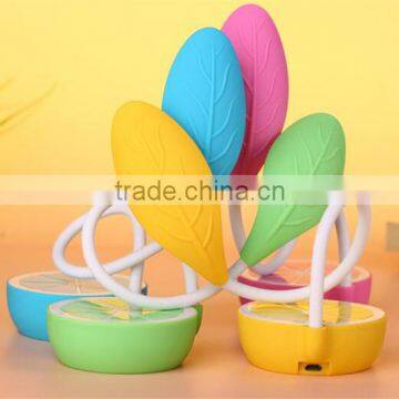 CT-746 New Lemon Lamp LED Eye Protection Desk Lamp Foldable Study Lamp USB Rechargeable Lamps photo-2