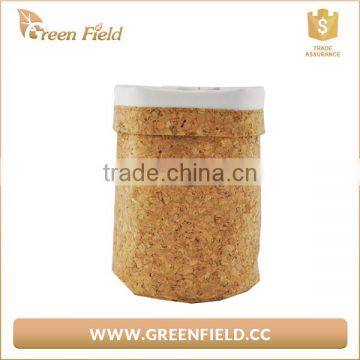 Wholesale round natural bulk cork storage bags