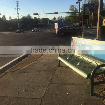 Steel Advertisement Bench photo-5