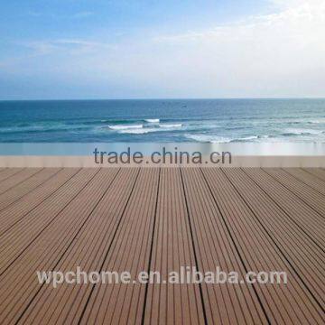Friendly WPC decking/low price WPC flooring fire-resistant/easy installed WPC composite decking floor