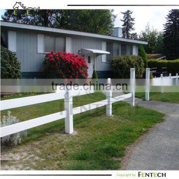 horse fencing with ball post cap