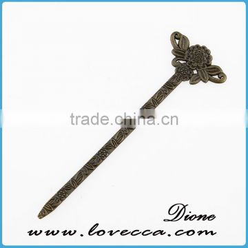 Classical antique bronze bulk metal charms for garment decoration