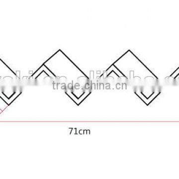 Set of 2 DIY Home Wall Decoration Furniture Wall Mounted Shelf Living Room Wall Flotating Shelving photo-6