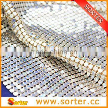 chic metallic cloth as dividers, screens, curtains