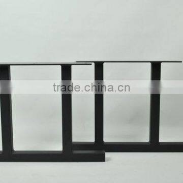 16 Inch Outdoor Garden Table Leg Metal Iron Double T Shape Bench Leg photo-2