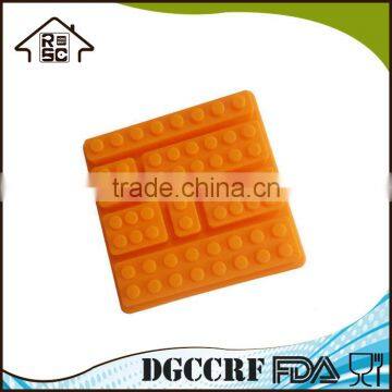 Silicone Ice Mold Silicone Building Bricks Style Rectangle Shaped Building Blocks Ice Tray photo-5