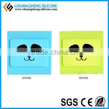 Silicone protective cover for socket, socket case, anti-electricity socket box