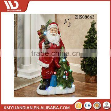 Santa Snowman Color Changing Christmas Decoration Light Outdoor