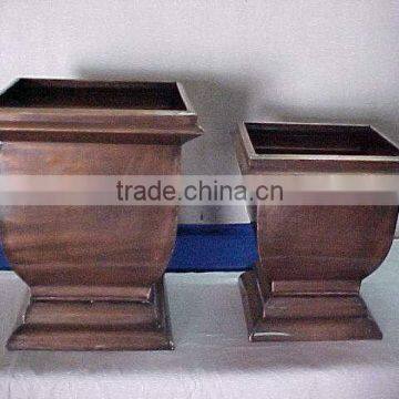 Iron Planter / Copper Antique