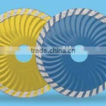 Cold pressed sintered turbo wave blade