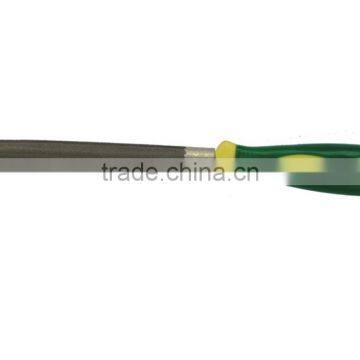 Quality handle hand tool files semicircle file with two color handle