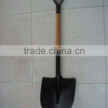 wooden handle shovel