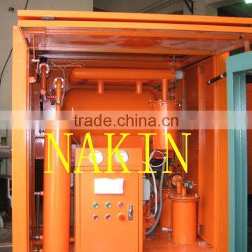 High Quality Nakin ZY Single Stage Vacuum Parts Of Oil Purifier