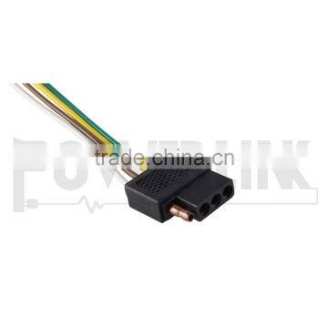 S20814 4 flat vehicle end wire harness