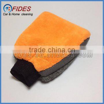 Ultra Microfiber polyester chenille waterproof microfiber car wash clean mitt