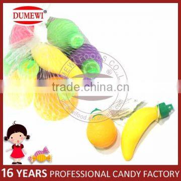 Sour Candy Fruity Powder in Fruit Shape Bottle photo-2