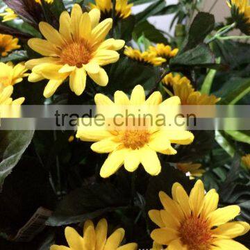 Mini Plastic and Silk Artificial Chrysanthemum Flower photo-2