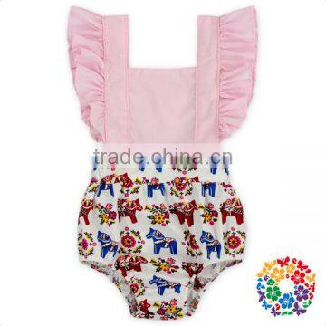 New Style Organic Cotton Baby Clothes Rompers Newborn Girls Jumpsuit Wholesale Kids Romper