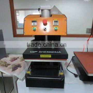 Single Station Heat Transfer Press Pneumatic Air Used Best High Quality photo-4