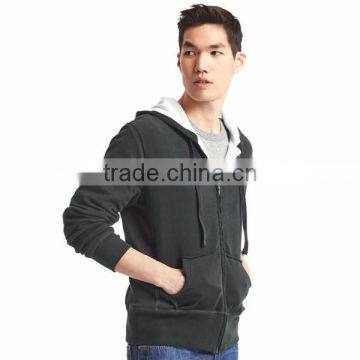 wholesale couple zip up french terry hoodies