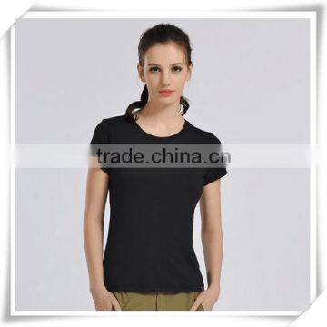 Custom 100% cotton sport t shirt for women