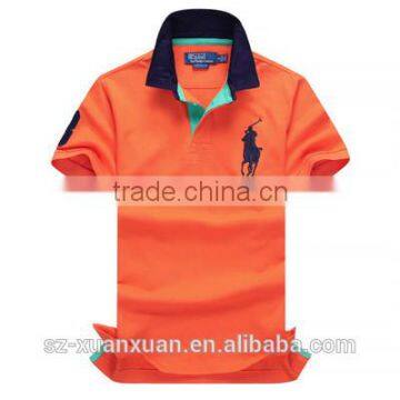 Wholesale China Cotton Men Polo T-shirt With Printing photo-3