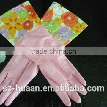 Latex Household Latex Gloves/ Kitchen Gloves Garden Gloves photo-4