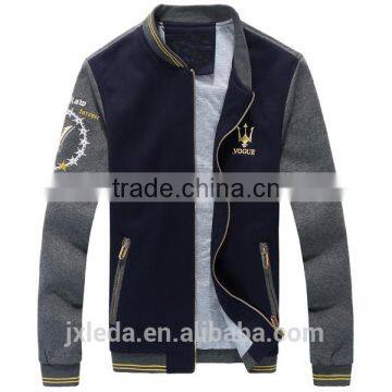 Stand Collar Long Sleeves Sports Jacket Man photo-4