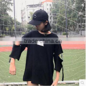 2017 Summer Letters Short Sleeve T-shirt Joker Blazer Female Students photo-2