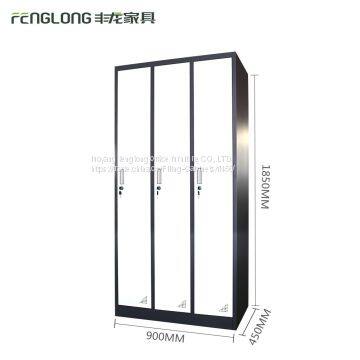 2017 New Design High Quality 3 Door Storage for Changing Room