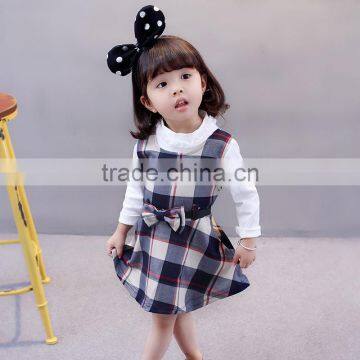 S60737B Girls Clothing Sets Long Sleeved Kids Casual 2Pcs photo-3