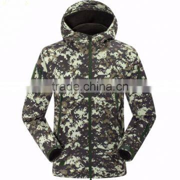 Instocked Cargo/plainmillitary Softshell Jacket Fleece Jacket Windproof Waterproof Customizable Logo photo-4
