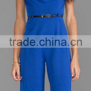 Girls/ladies Sexy Deep V-neck Loose Jumpsuits R0023 photo-4