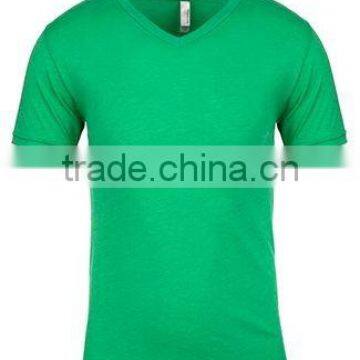 Next Level Apparel Men's Tri-Blend V Tee - Made From 50% Polyester, 25% Cotton and 25% Rayon Jersey. Comes With Your Logo. photo-3