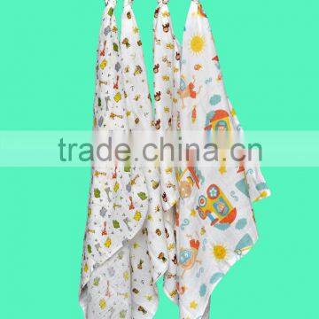 100% Cotton Double Weave Gauze Muslin Baby Diapers (Bleached, Unbleached, Dyed & Printed) photo-6
