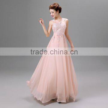 2016 Fashion Wedding Bridesmaids Red Slim Long Banquet Evening Gown Dress for Sexy Ladies photo-5