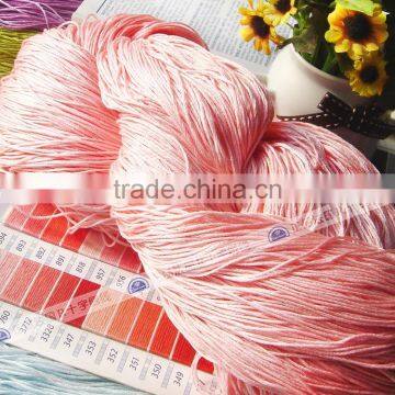 Bulk Egyptian Cotton Thread 100% Embroidery Threads 447 DMC Color photo-2