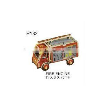 P182 COLORED WOODEN PUZZLE