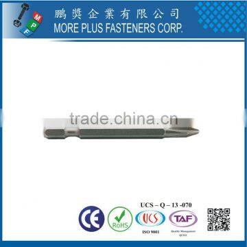 Made In Taiwan SQ RECESS 1/4" HEX POWER DRIVE 01B