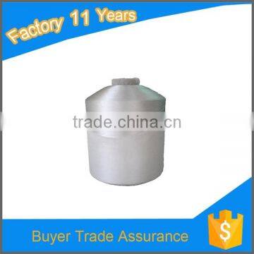 Factory Super Bright Raw White Polyester Filament Yarn Twisted Polyester Embroidery Thread