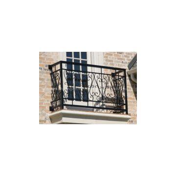 wrought iron balcony railing