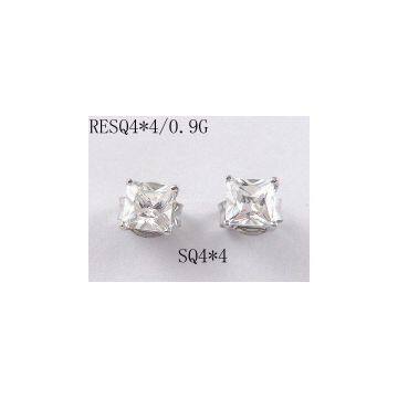 silver earring