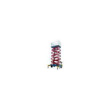 7.5 meters light duty hydraulic Mobile Scissor Lift with motorized device