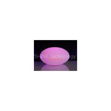 Wireless Pink  LED Mood Lamps With IR Or RF Remote Control ,  LED Egg Light