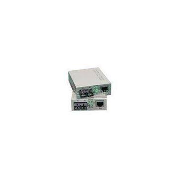 Multi / Single Mode Fiber Optic Media Converter Transmission 1000 Base-SX / LX