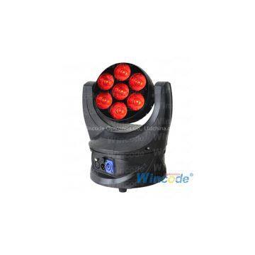 7×10W Unlimited Rotation LED Moving Head Light photo-2