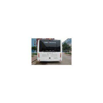 Comfortable 13 Seats Aero Bus Terminal Shuttle Bus Turning Radius <9200mm
