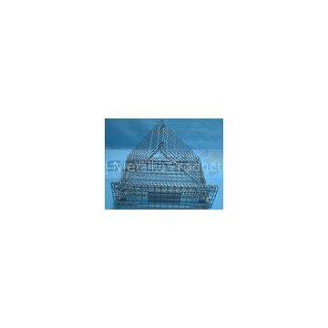Warehouse Industrial Metal Box Pallet Storage Wire Steel Stackable Cages